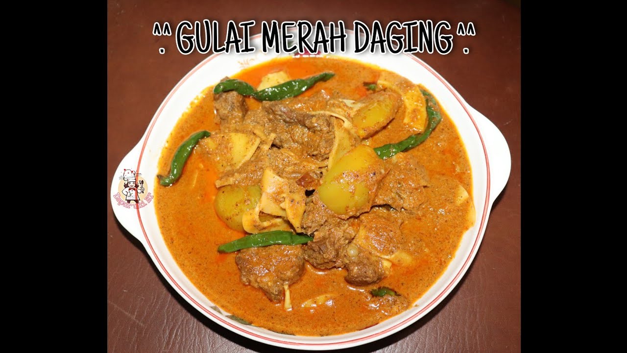 Resep GULAI MERAH DAGING khas Dapur Uni ET