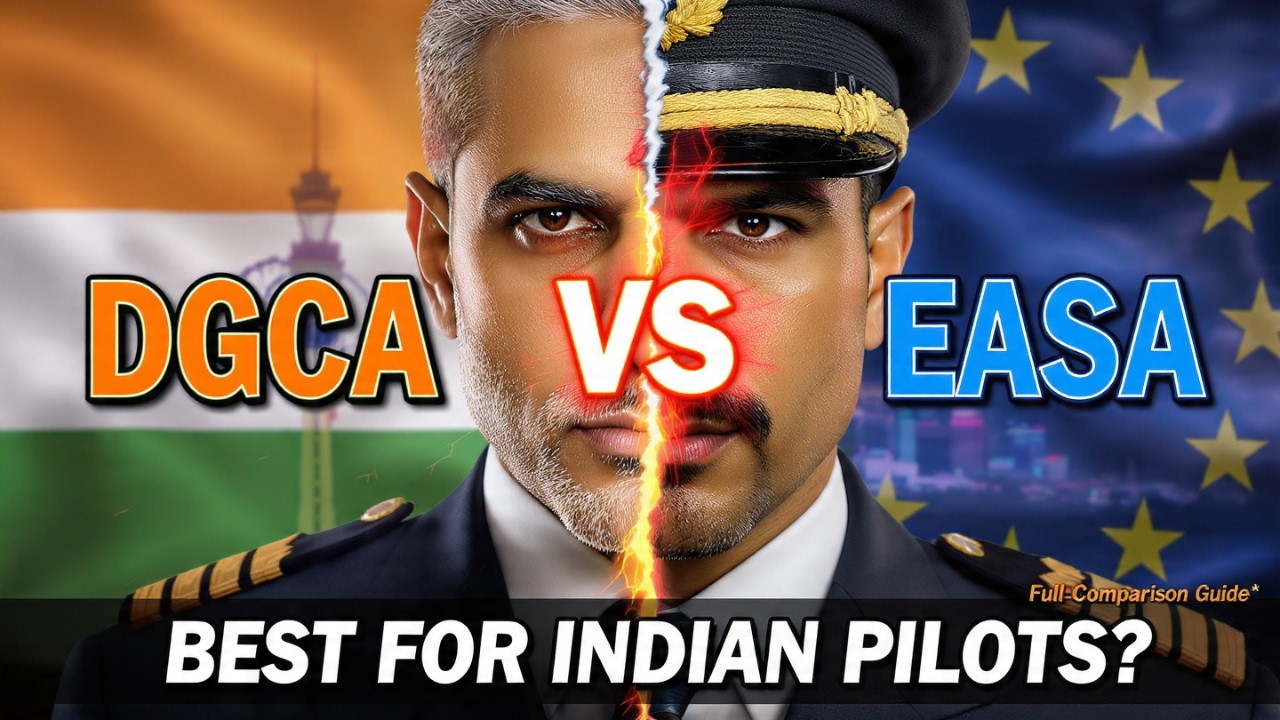 #DGCA vs #EASA #Pilot License | Which One is Better for Indian Pilots? #PilotTraining #aviationjobs