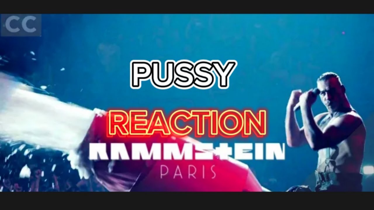 Rammstein - Pussy (Live from Paris)  REACTION #rammsteinreaction #rammstein #guitar #music