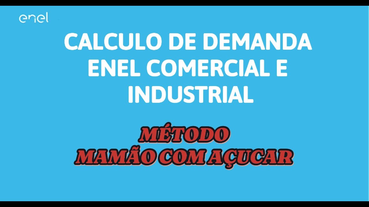 Calculo de Demanda Comercial / Industrial (METODO MAMÃO COM AÇUCAR) PULO DO GATO