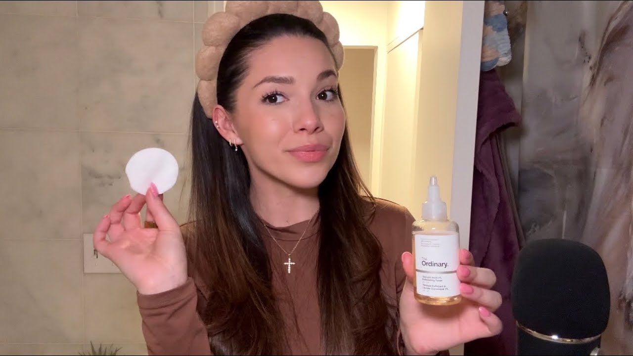 ASMR Let’s Get Ready For Bed | Skin Care Routine