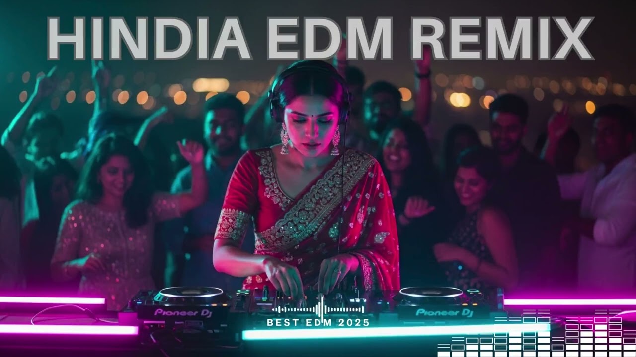 Bollywood Festival Mix 2025 🎉 | Non Stop Desi EDM Dance Party