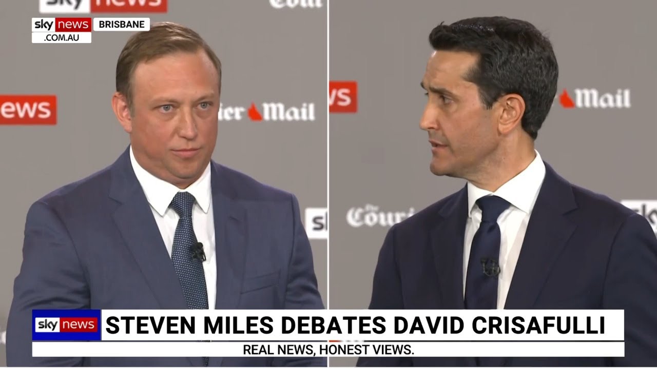 'That got you didn't it?': David Crisafulli takes jab at Steven Miles over abortion question