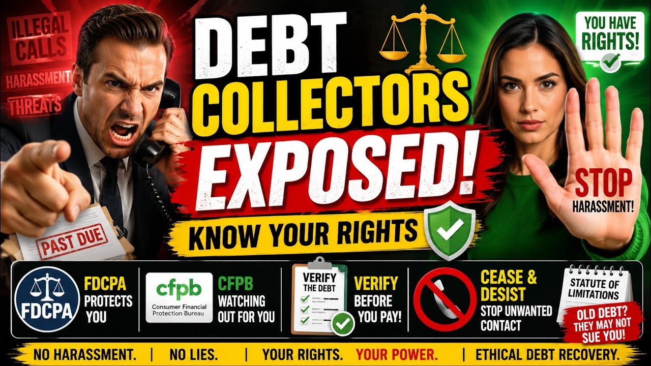 Debt Collectors Exposed! Know Your Rights | FDCPA & CFPB Rules Explained
