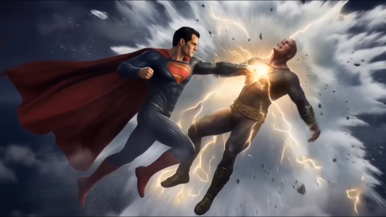 Superman vs Black Adam: The Movie | Cinematic Short Film