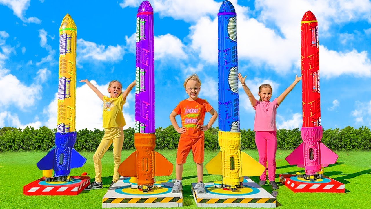 Model Rockets Battle — веселое приключение для детей