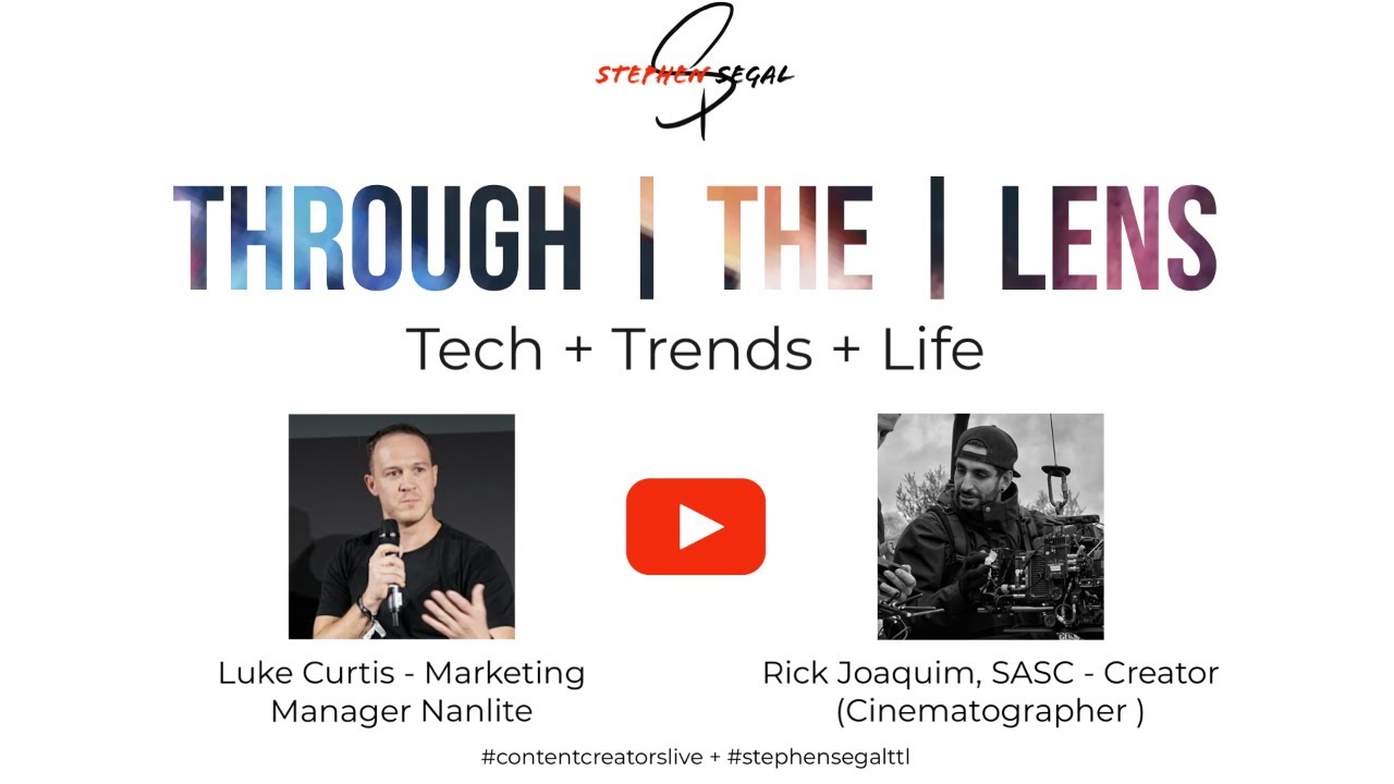 Through the lens - Creative talk show - S1E6 -  Nanlite & Rick Joaquim