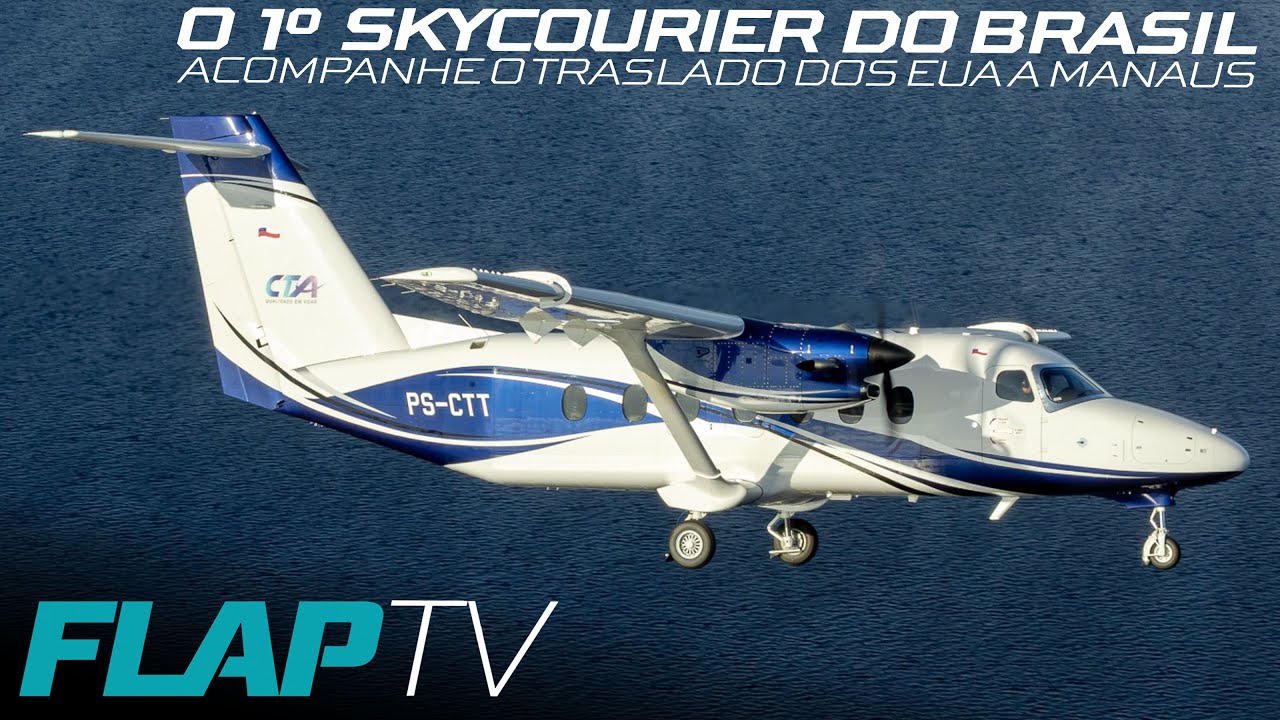 O 1º SkyCourier do Brasil