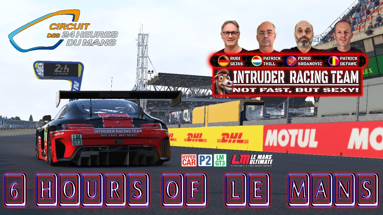 Le Mans Ultimate. LMGT3 AMG. 6 Stunden Team Event auf Le Mans