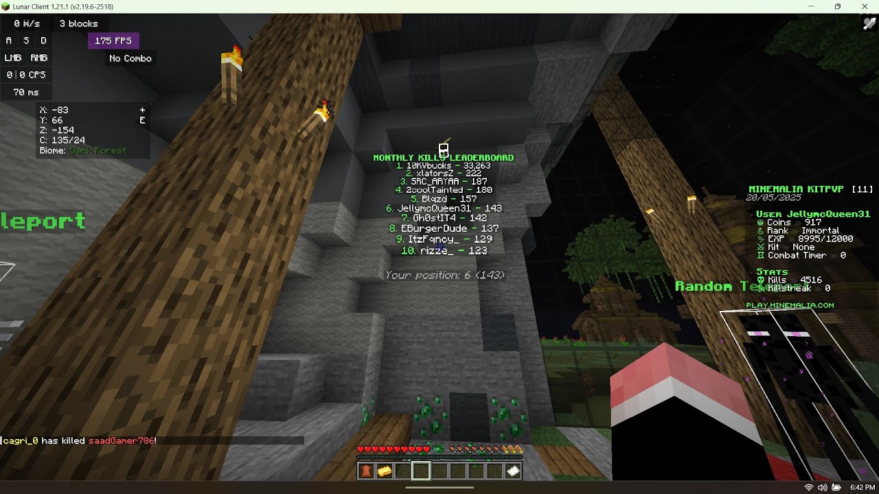 Kitpvp SSN 5 | Minemalia Montage