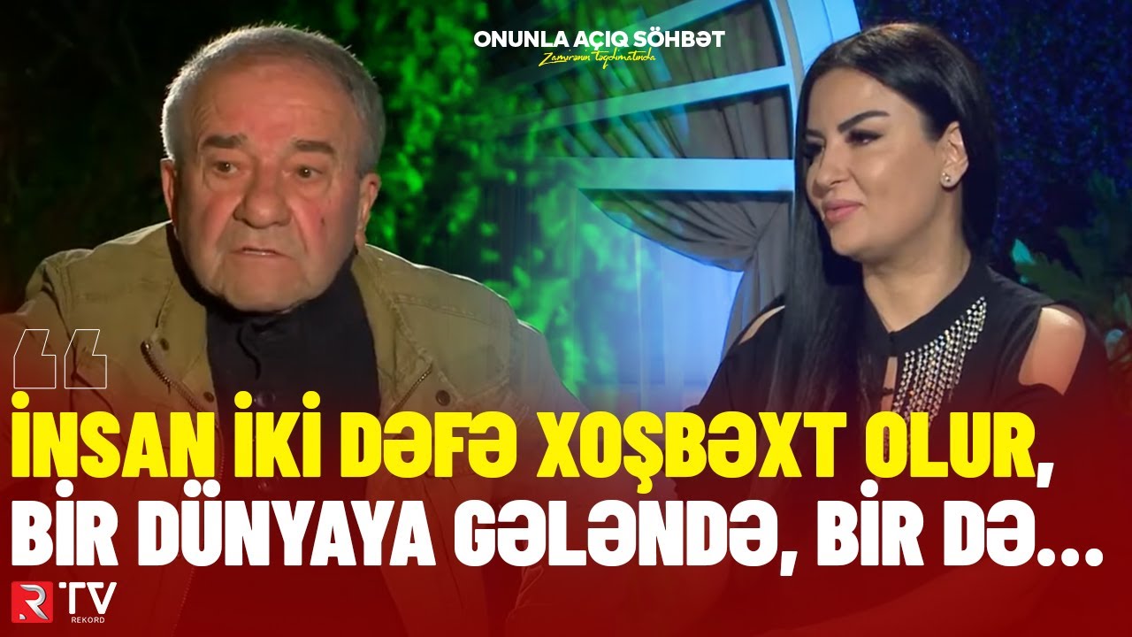 Seyran Səxavət: ”İnsan iki dəfə xoşbəxt olur, bir dünyaya gələndə, bir də…” - RTV