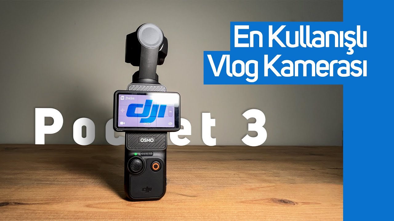 En İyi Vlog Kamerası DJI Pocket 3 İnceleme | Vlog ve Mikrofon Testi