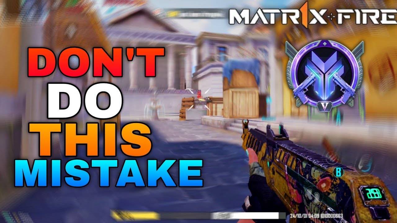 Matr1x Fire | 22 Kills Ranked Match Gameplay but I did a mistake