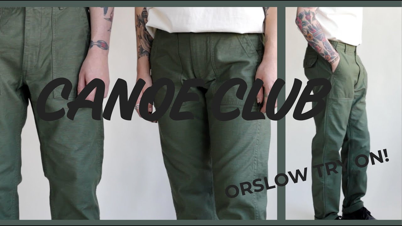 Trying on Everything | orSlow [Denim + Pants]