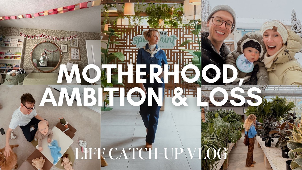 HUGE LIFE CATCH-UP VLOG 💛 Motherhood, Ambition, Loss & Growing This Channel Together