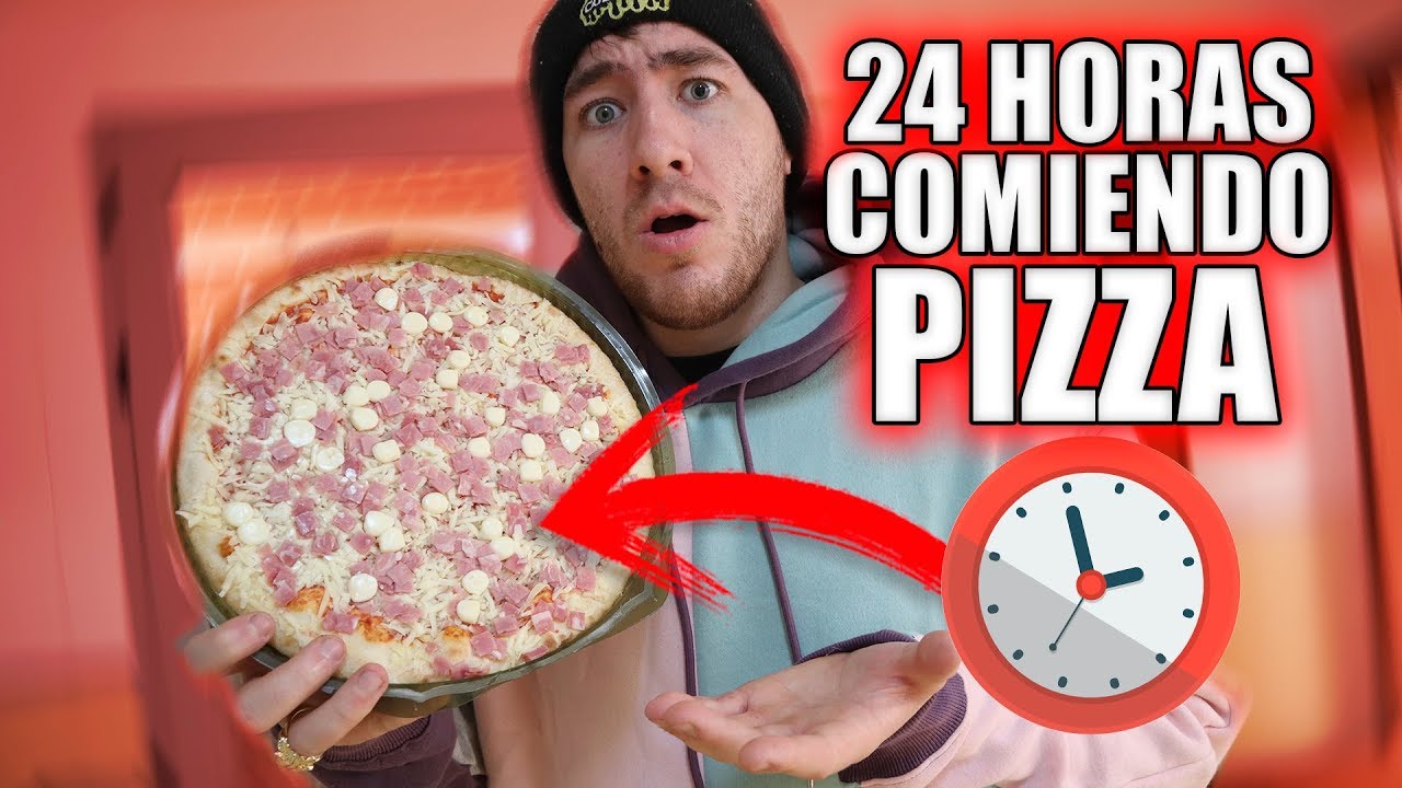 24 HORAS COMIENDO PIZZA