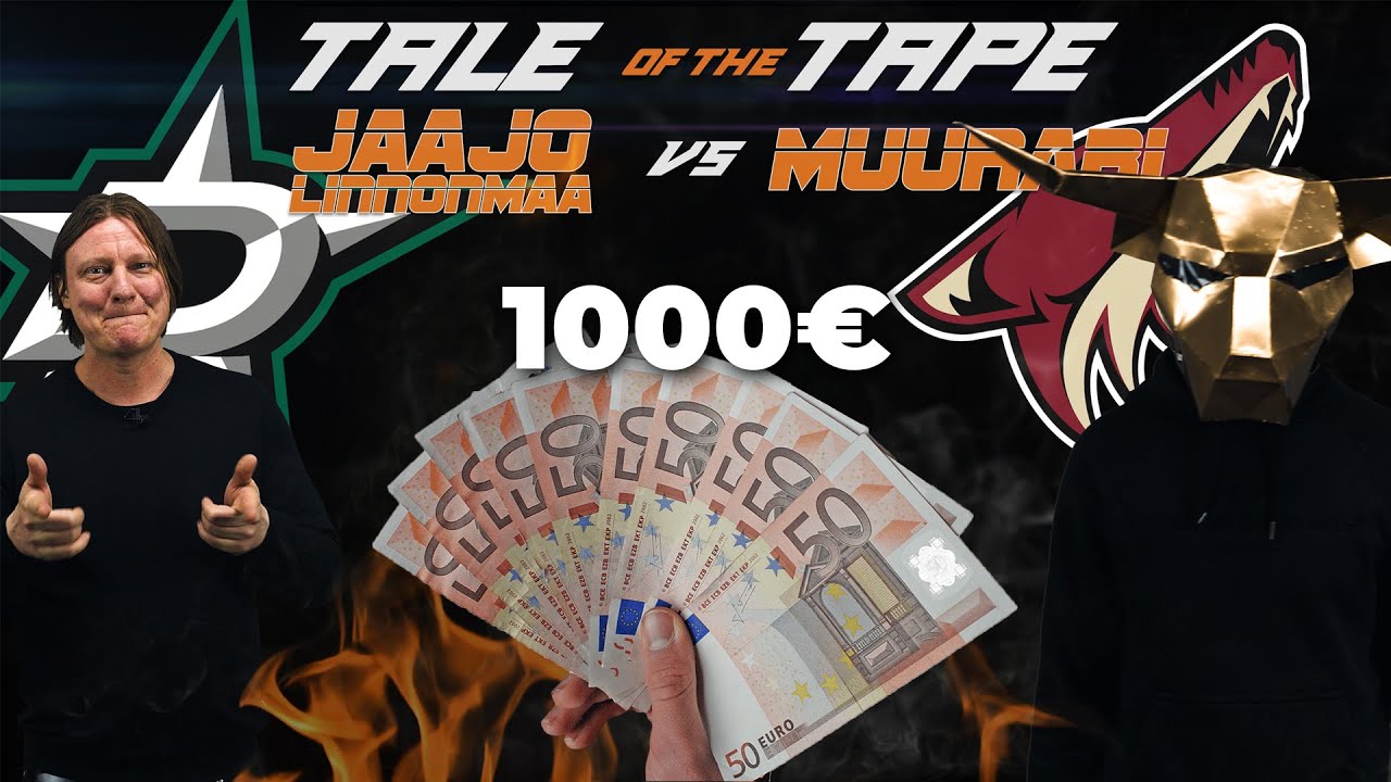 Jaajo Linnonmaa vs Muurari | 1000€ betsi | NHL 20