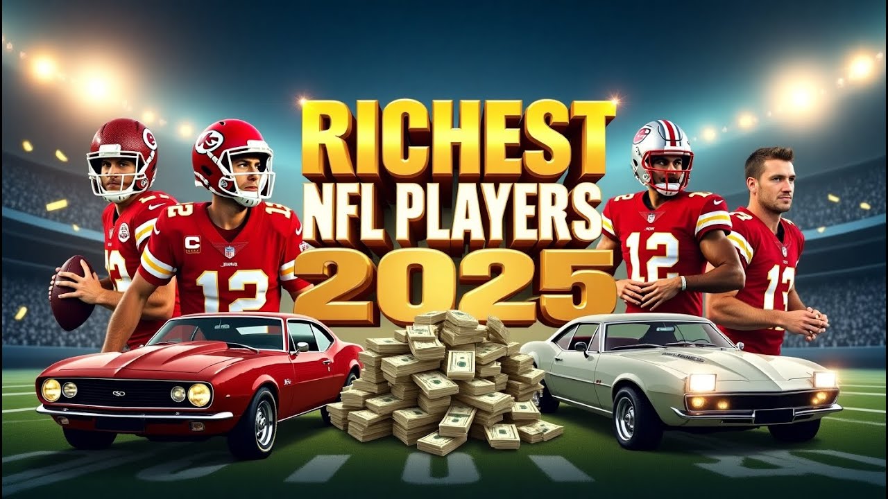 Top 5 Richest NFL Players in 2025 💰🏈 | Shocking Net Worth Revealed!