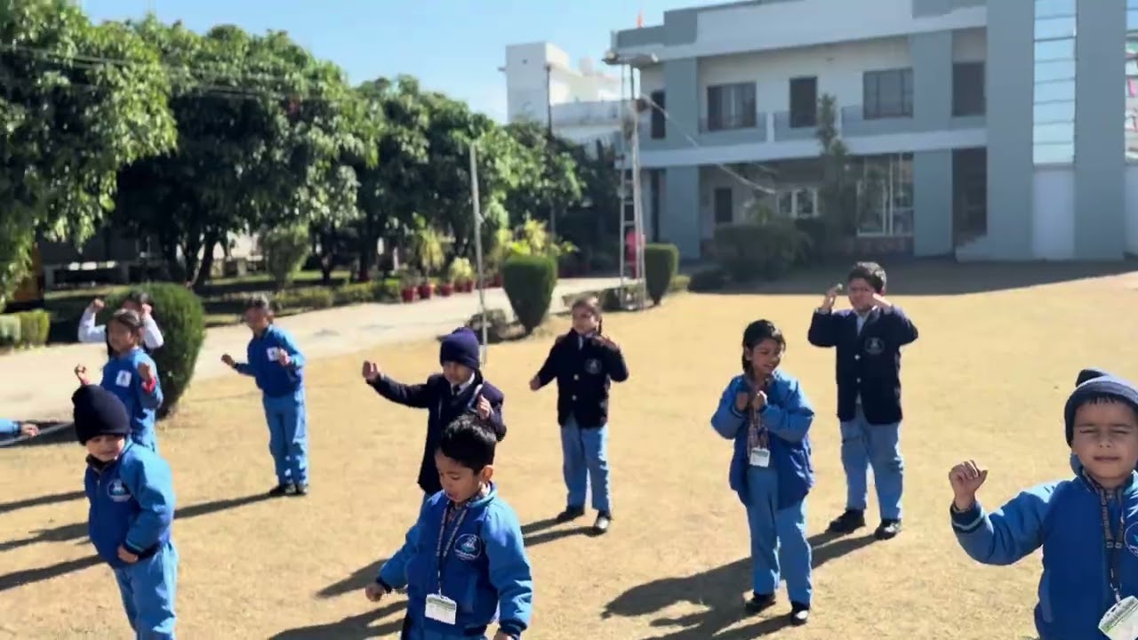 Practice session at Senglobal School Bhagwanpur Haldwani