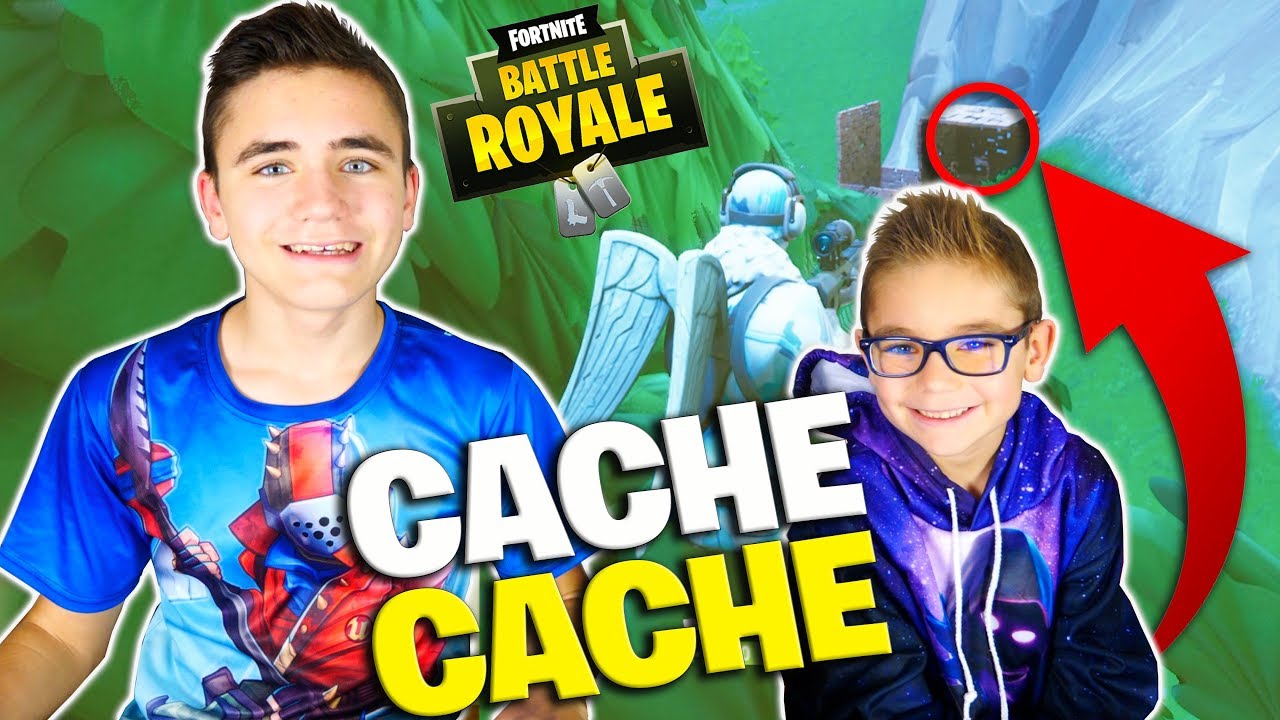 CACHE-CACHE FORTNITE ENTRE FRÈRES - Swan The Voice VS Néo The One