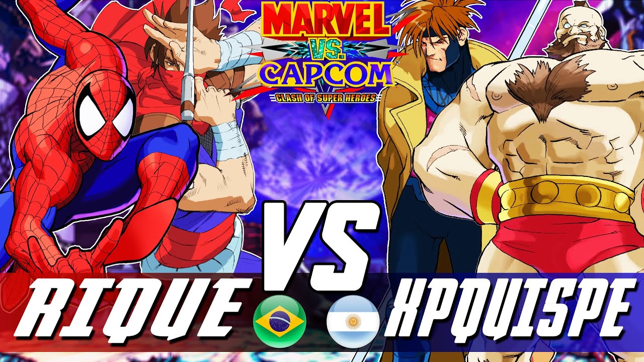 Marvel Vs Capcom:🔥riquE Vs XpQuispe🔥| High Level Gameplay.