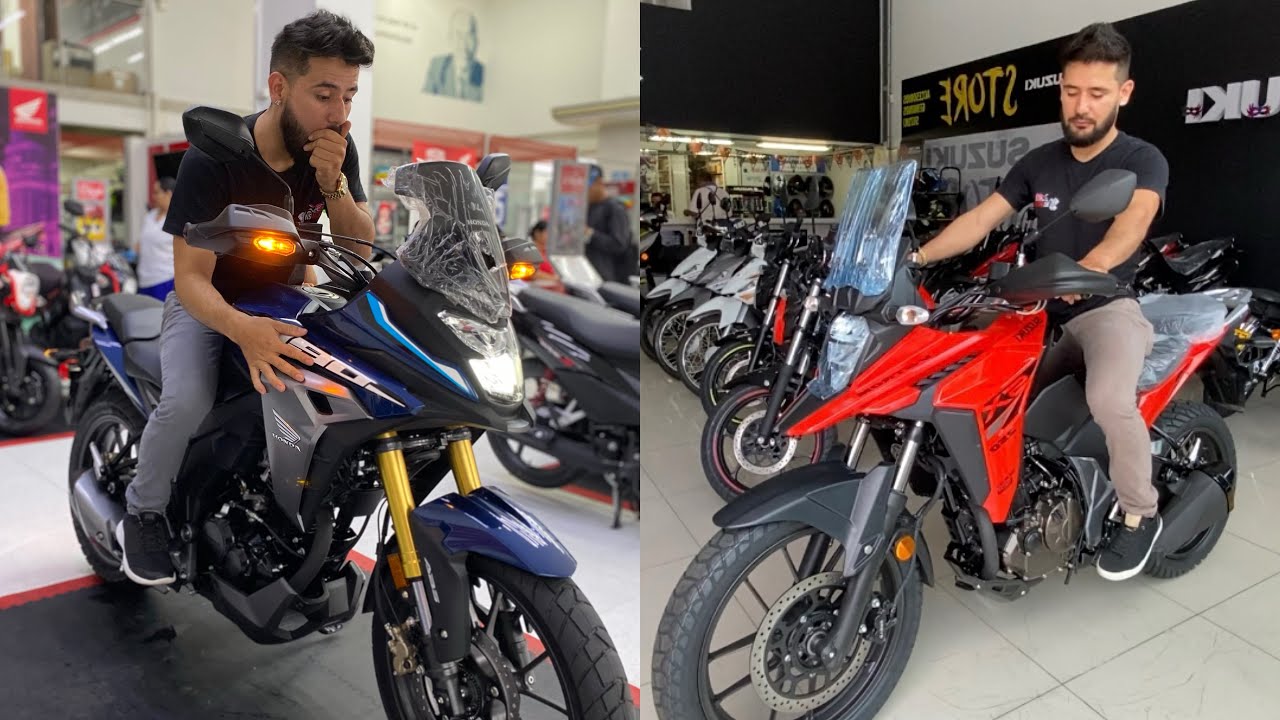 ‼️NUEVA Honda CB200X vs NUEVA Vstrom 250SX Cual es mejor?