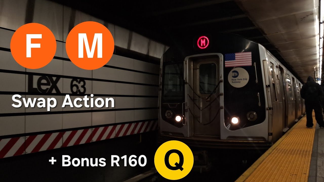 F and M train action post swap