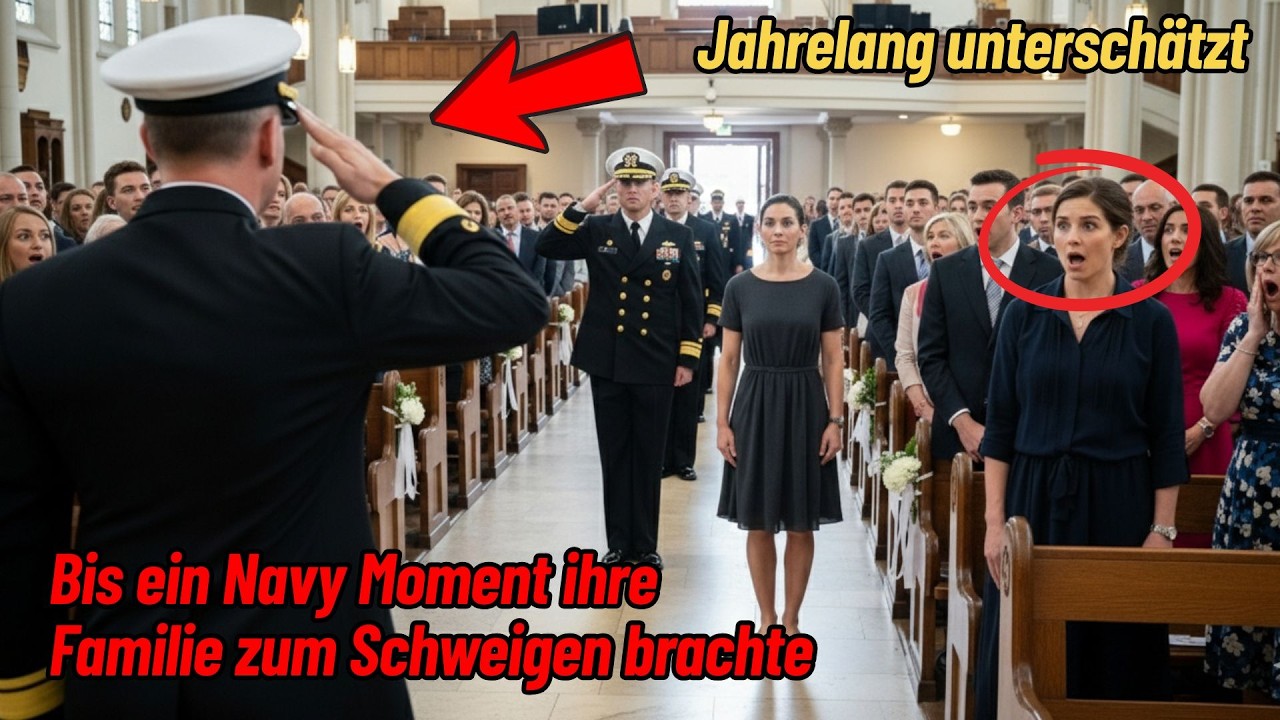 Jahrelang unterschätzt, bis ein Navy Moment ihre Familie zum Schweigen brachte