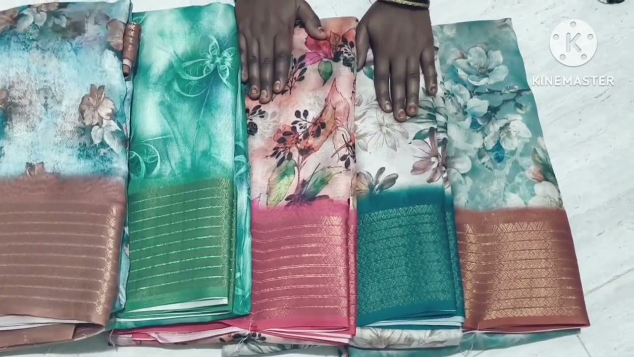 Mousse Fabric ki Saree 🥻|Soft Saree| Digital Print Saree 2025| New Pattern 2025👌😍🤩👌|