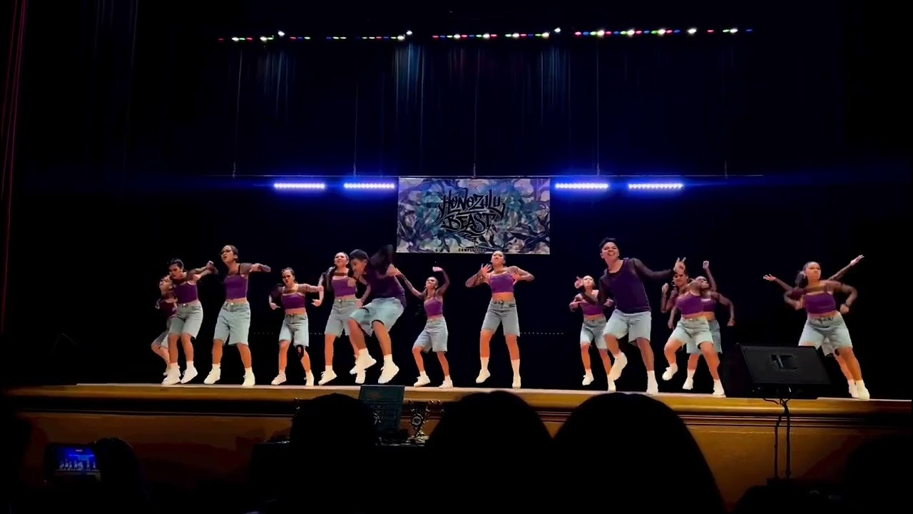 2023 Honozulu Beast Dance Competition. 1st Place Mega Crew Winners. The Block. #WaipahuHighSchool#