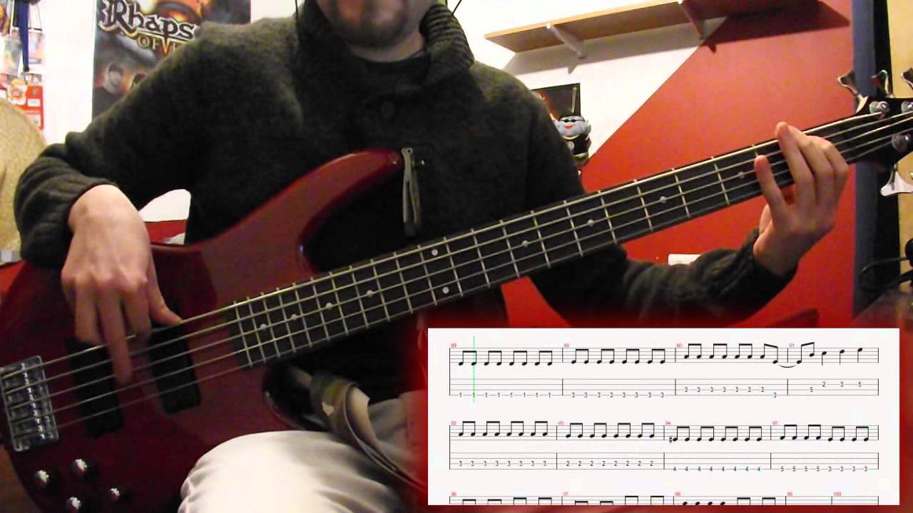 Digimon - Digievolucion - Brave Heart - (Bass cover/tab)