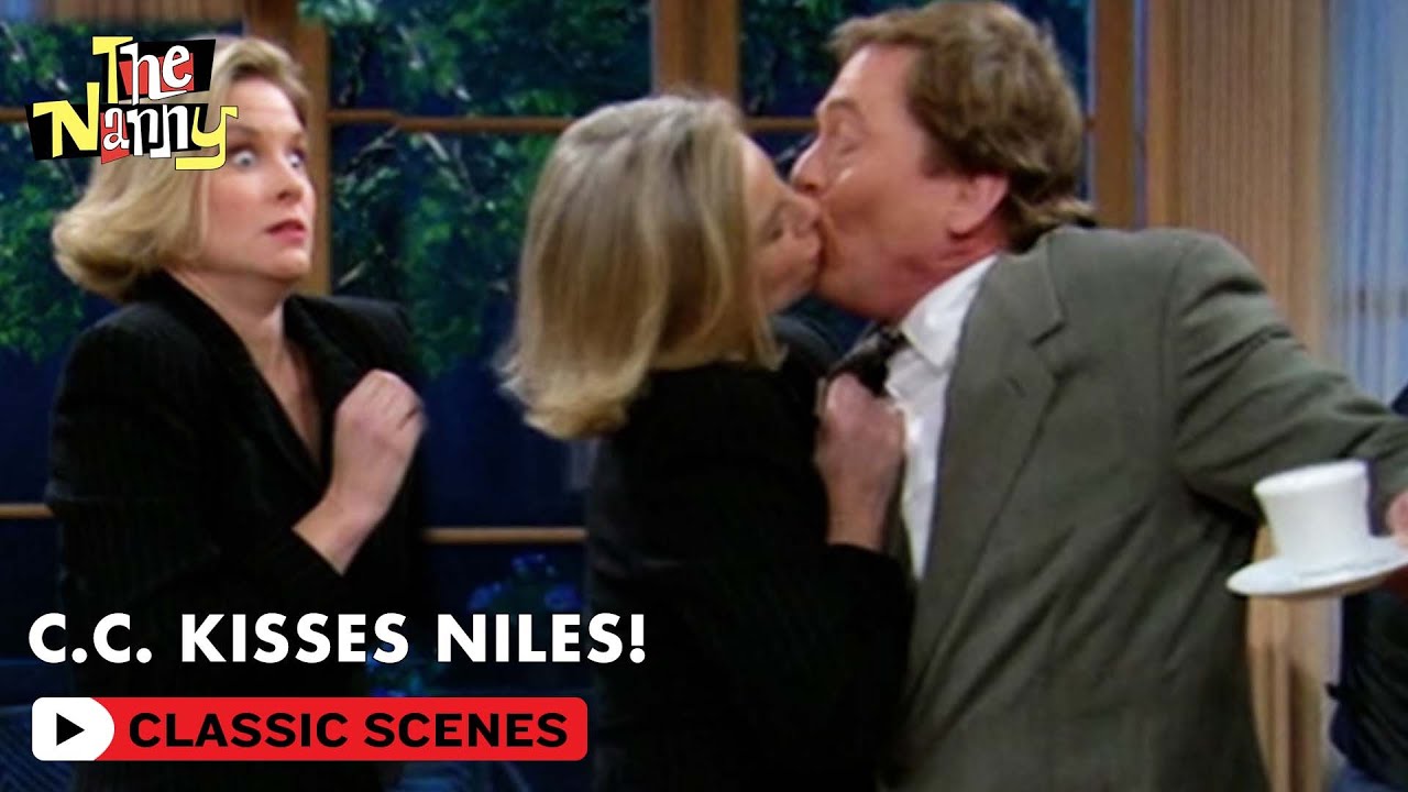 C.C. Kisses Niles! | The Nanny
