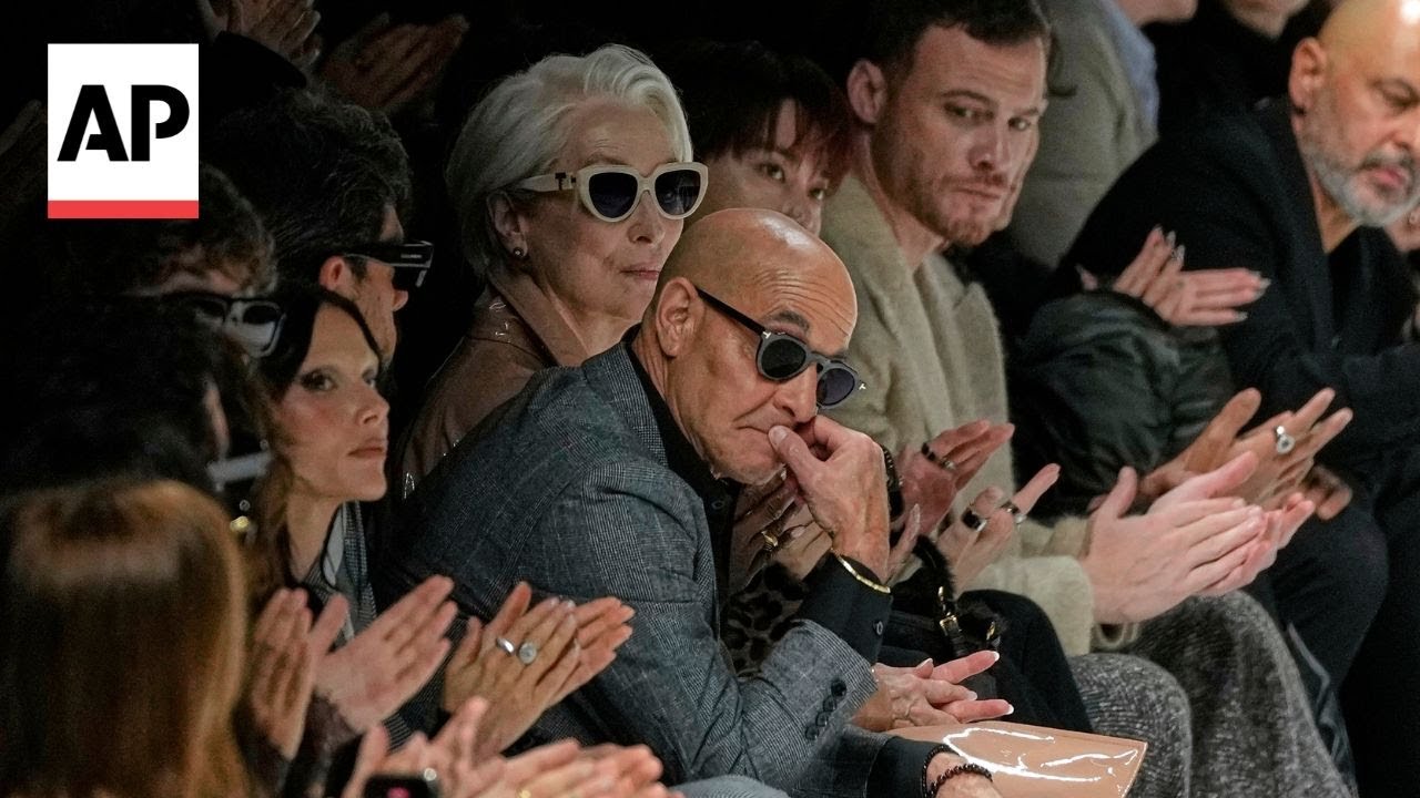 'The Devil Wears Prada' 2 films at Dolce & Gabbana show with Meryl Streep, Stanley Tucci