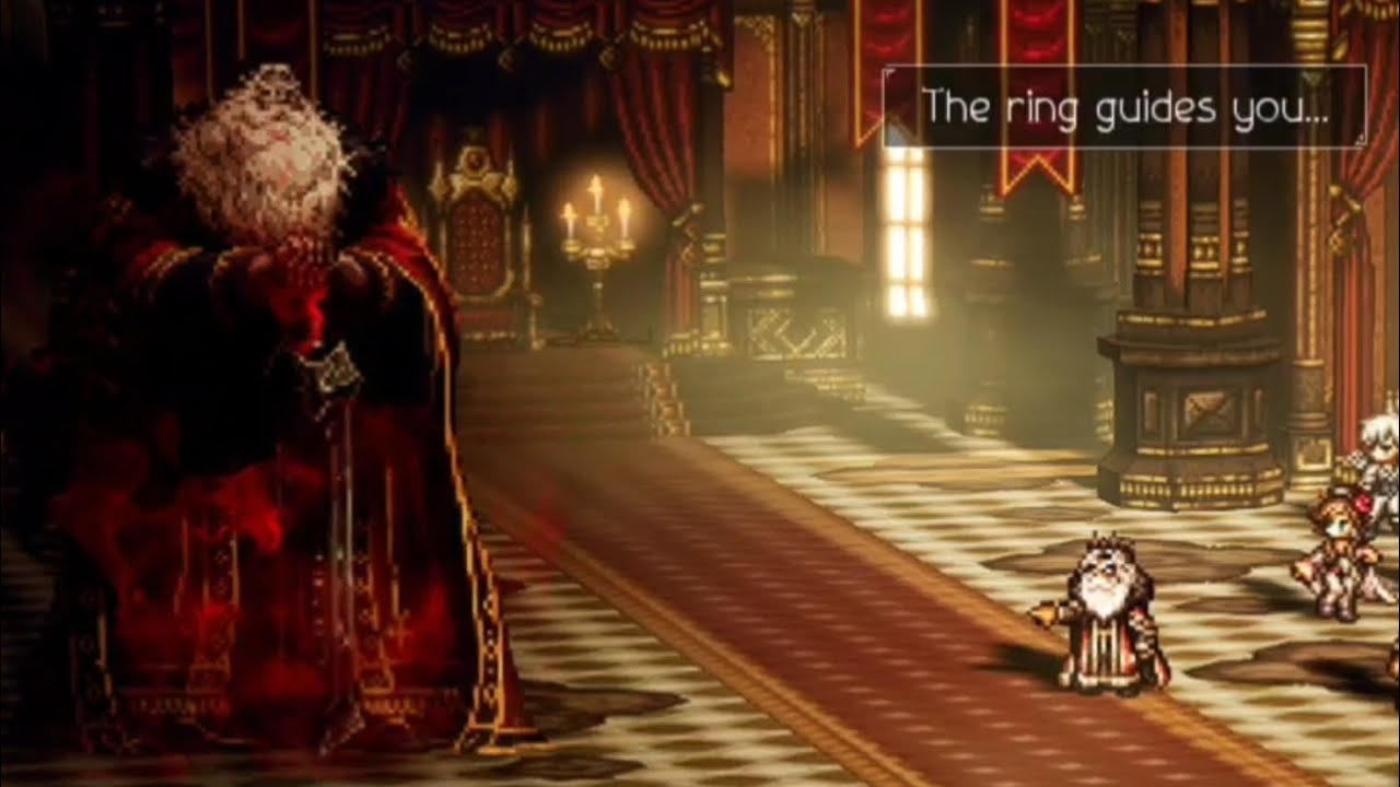 Octopath COTC - King Pardis III, Pardis the Scholarking & Master of All EX3 in 2T