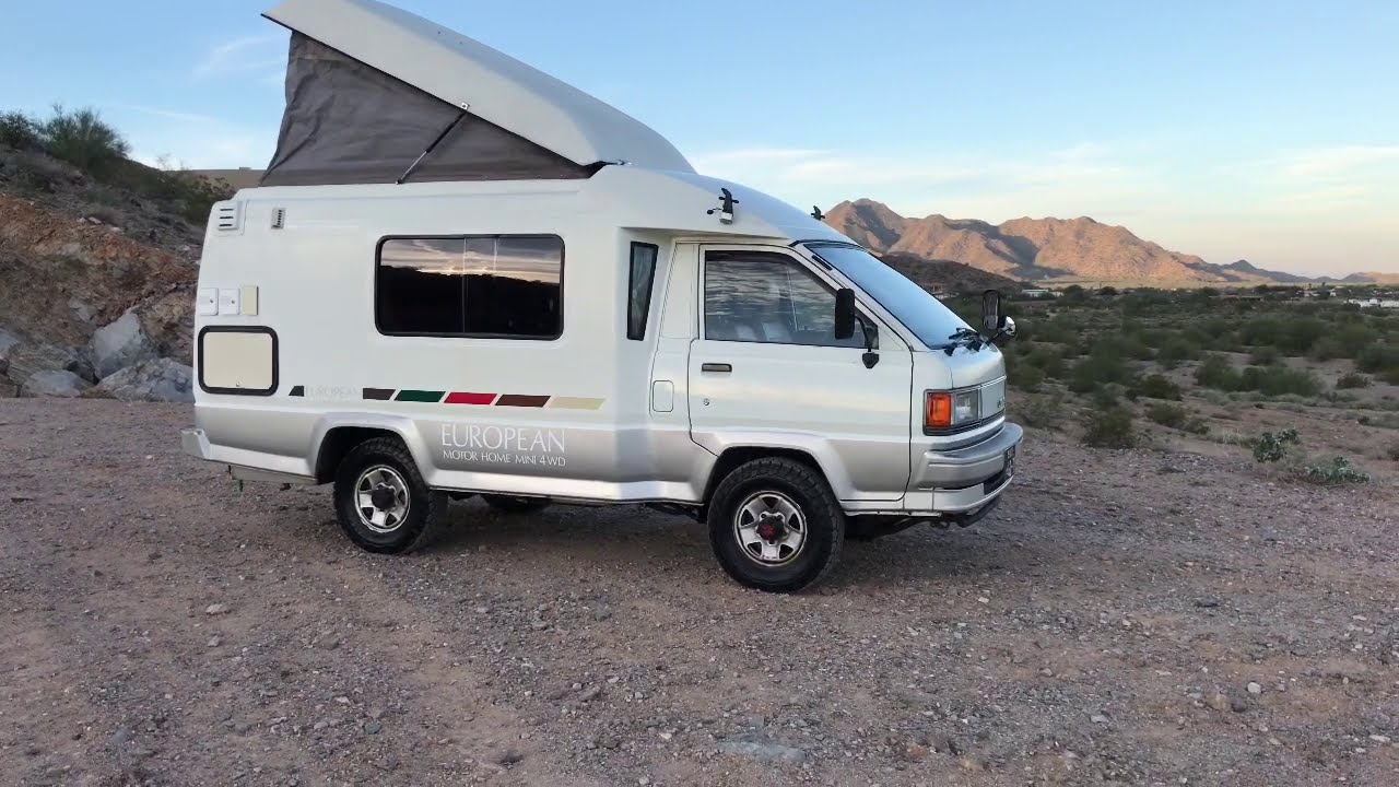 1993 Toyota LiteAce 4WD Diesel Camper - SOLD