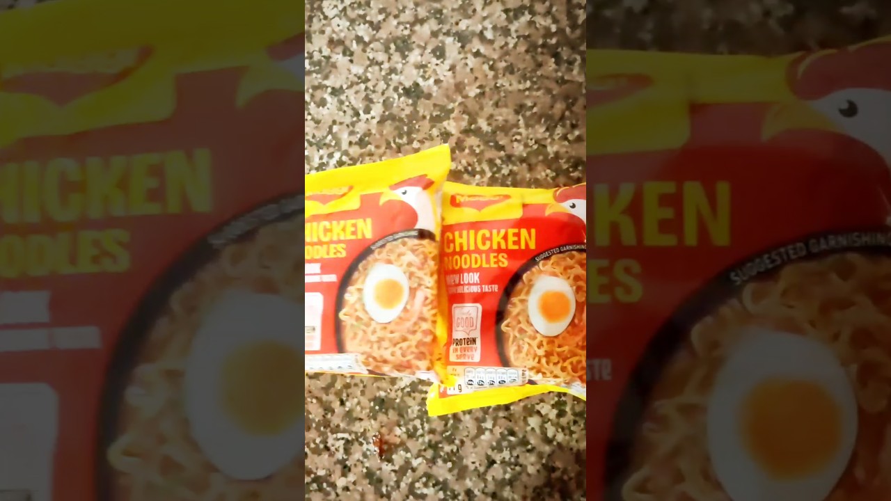 Egg & Chicken Noodles Just Like Maggie Style 🍜