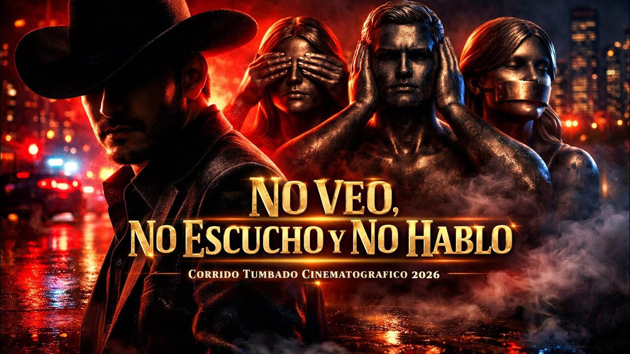 No Veo, No Escucho y No Hablo – Corrido Tumbado Épico 2026 (Oficial)