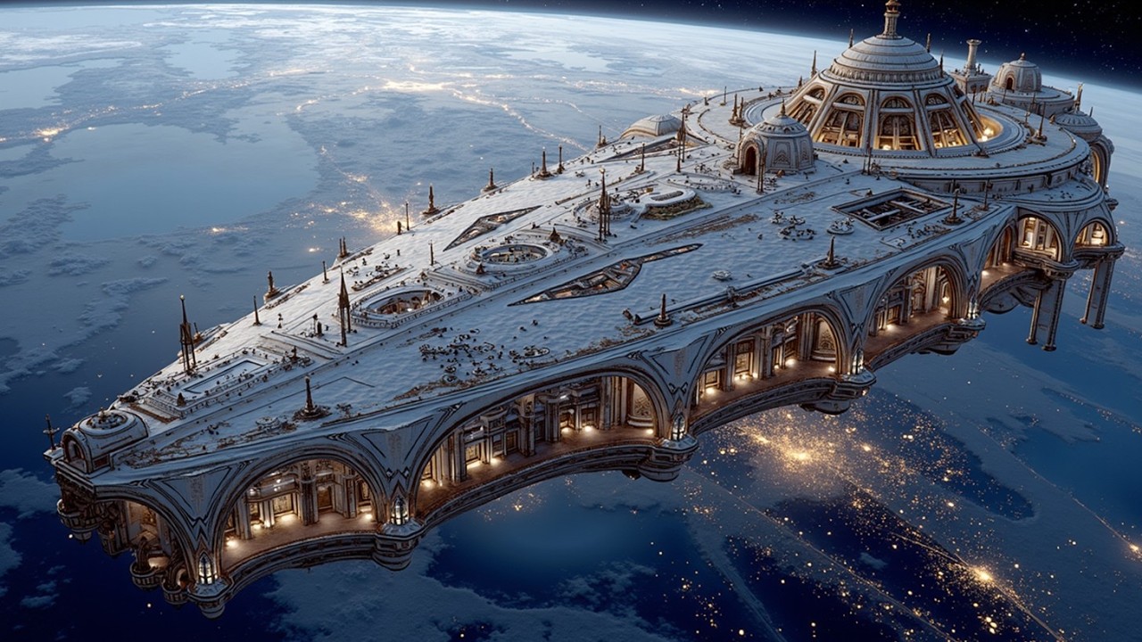 Спокойная орбитальная атмосфера