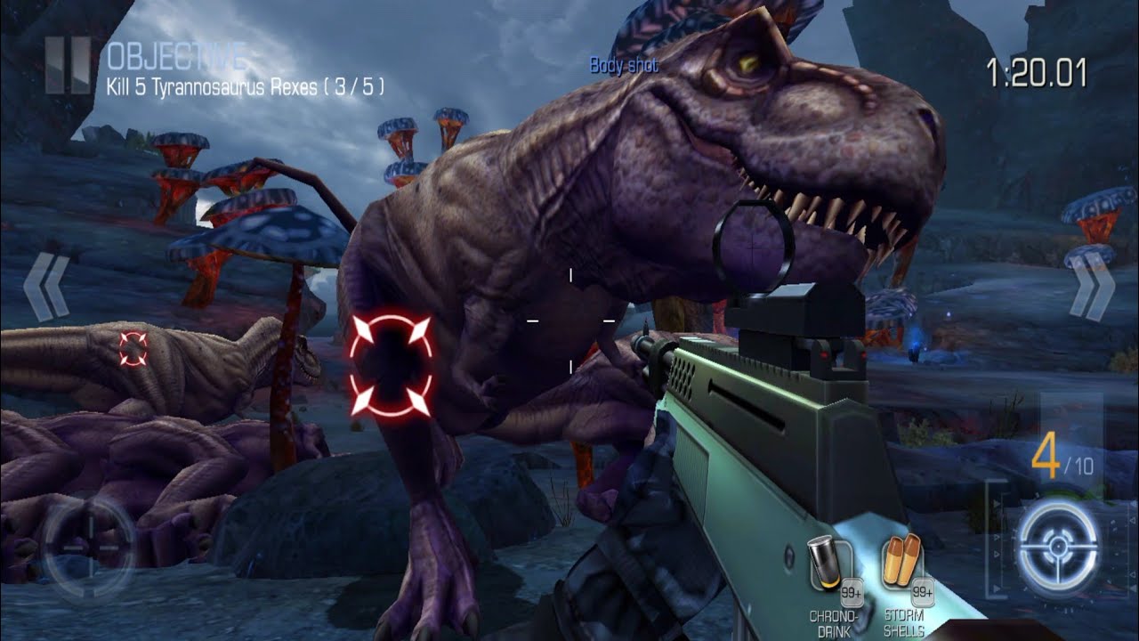 DINO HUNTER: DEADLY SHORE - Gameplay Walkthrough Part 110 [RANDOM SERIES] - iOS, Android