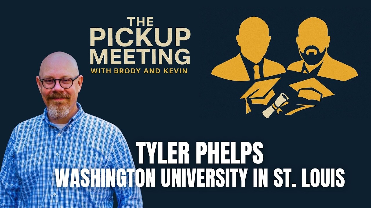 Ep. 24 - Tyler Phelps, Washington University in St. Louis | The Pickup Meeting