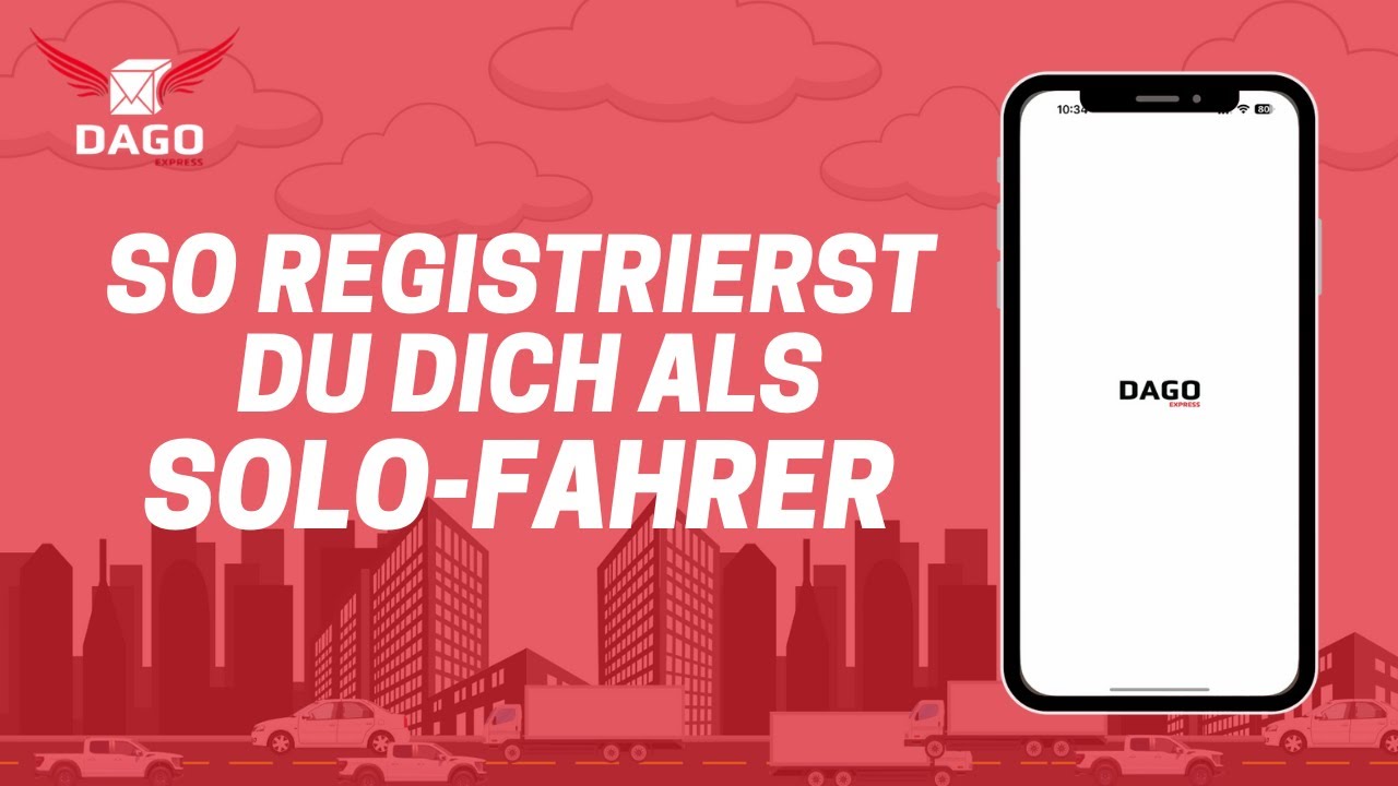 So registrierst du dich als Fahrer-Partner bei DAGO Express | Schritt-für-Schritt-Anleitung