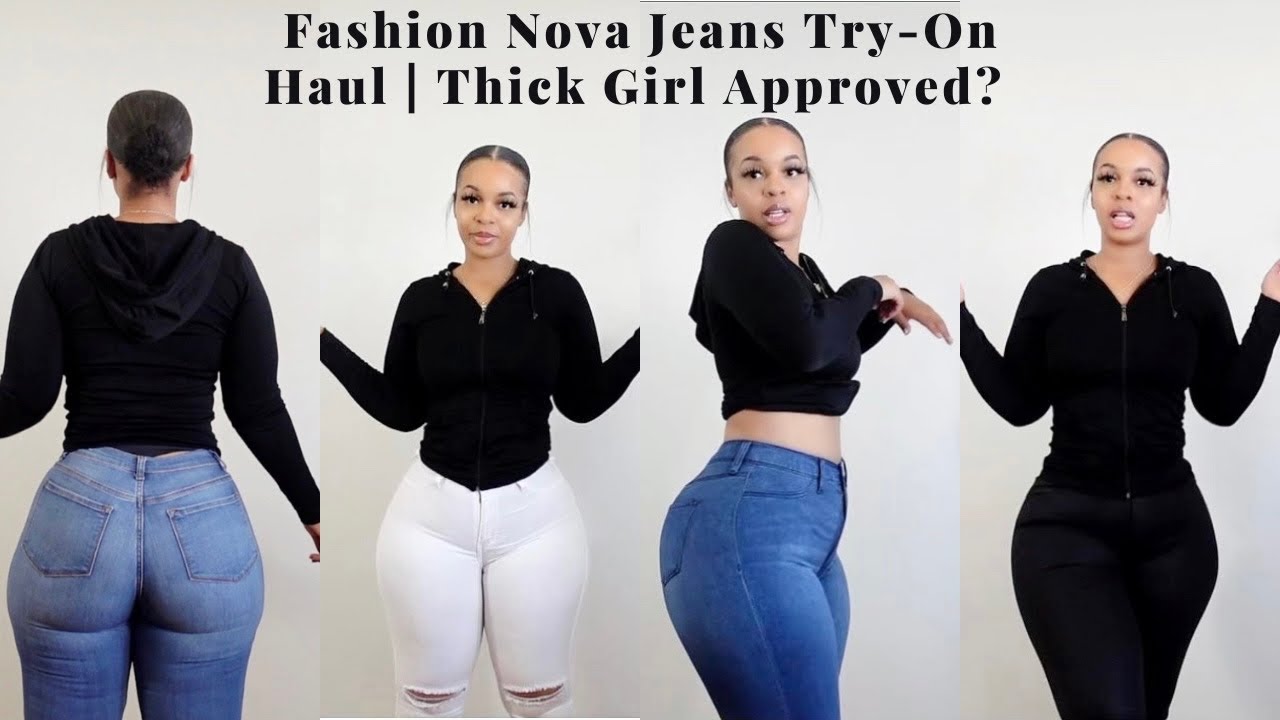 Примерка джинсов FASHION NOVA | Подходят ли они толстым девушкам? • Честный, подробный обзор!