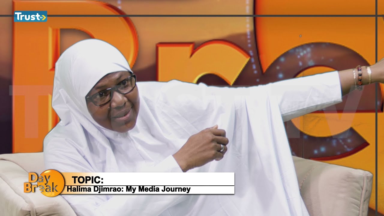 My Media Journey With  Halima Djimrao | DAY BREAK | TRUST TV