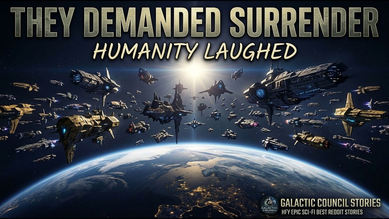 The Galactic council Ordered Earth’s surrender humanity Just chuckled HFY Sci-Fi Best Reddit Stories