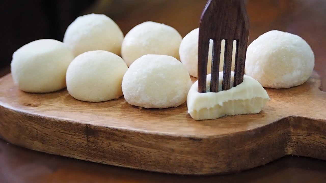 How to make your MILK into soft and chewy Candy in 5minutes [2 Ingredient]