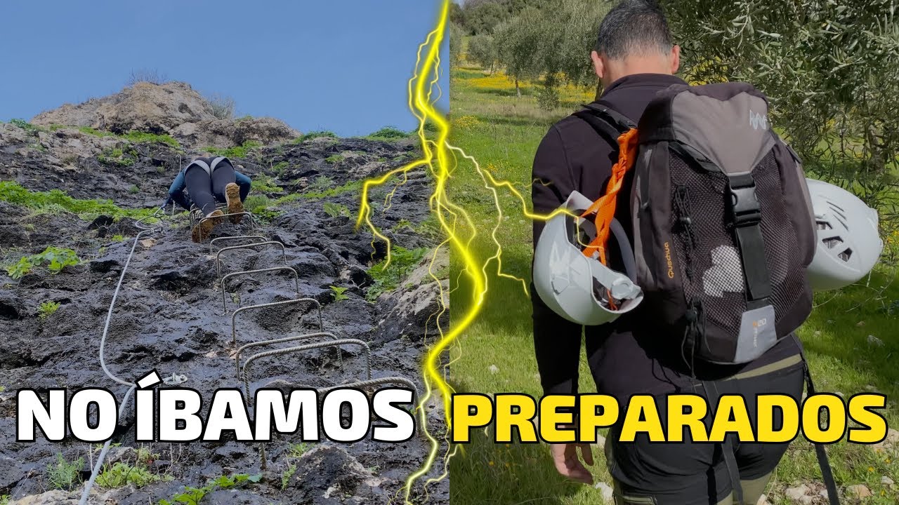 Hicimos esta vía ferrata sin saber lo que venía después