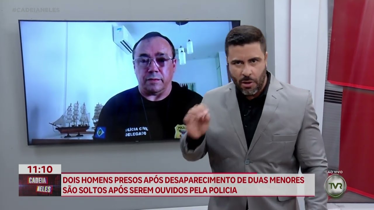 Dois homens presos após desaparecimento de adolescentes são soltos após serem ouvidos