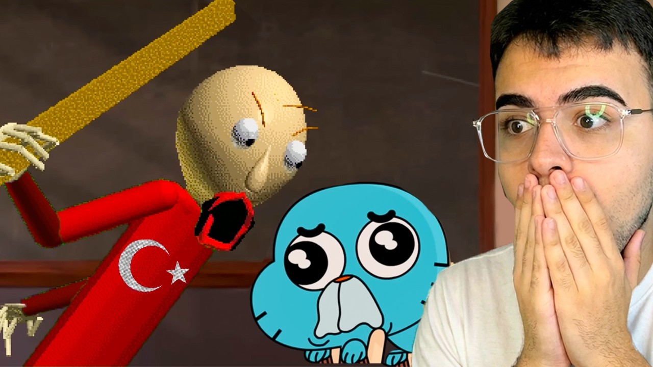 Gumball Gizli Baldi BÖLÜMÜ TÜRKÇE DUBLAJ Geldi..