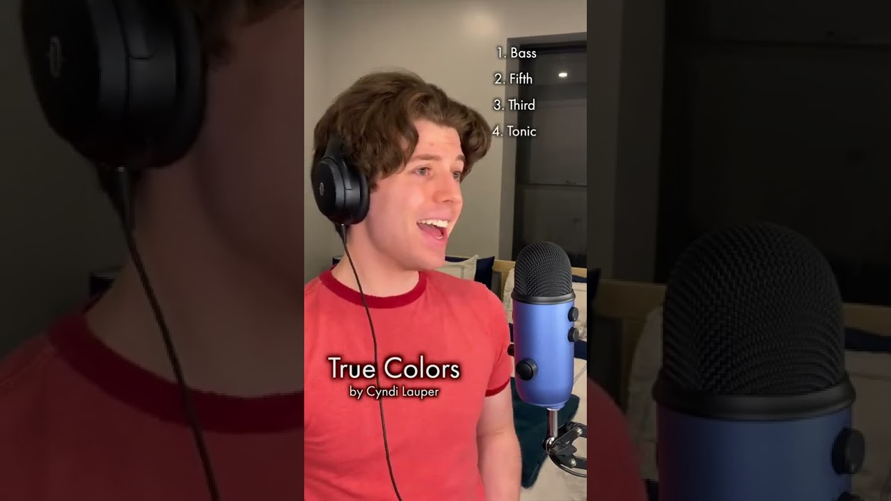 True Colors - Cyndi Lauper (a cappella harmony building)
