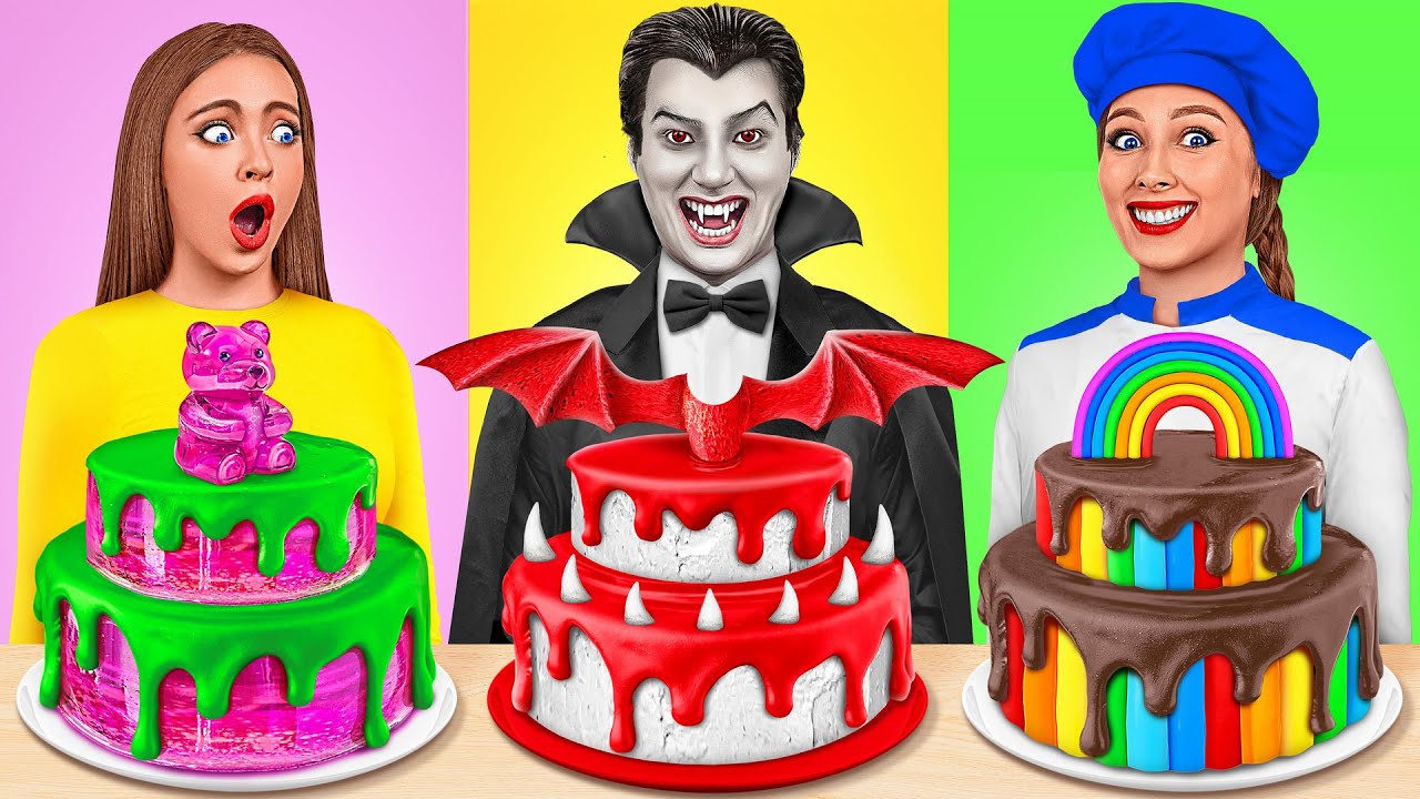 Кулинарный Челлендж: Я против Вампира | Битвы с Едой от Trend DO Challenge